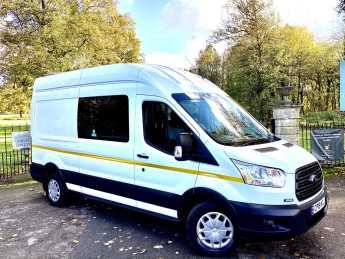 Ford Transit 2.0 TDCi 130ps H3 Van Panel Van Diesel White at Countryside Commercials (Yorkshire) Ltd Selby
