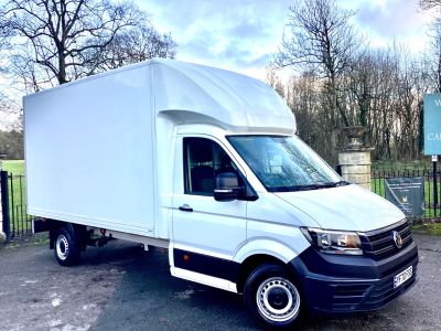 Volkswagen Crafter 2.0 TDI 140PS Startline Chassis cab Luton Van Diesel White at Countryside Commercials (Yorkshire) Ltd Selby