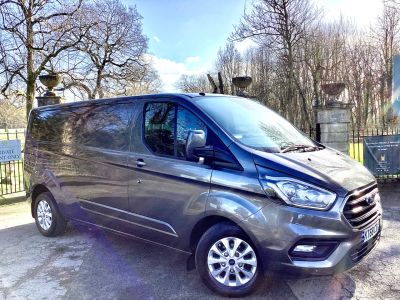 Ford Transit Custom 2.0 EcoBlue 130ps Low Roof Limited Van Auto Panel Van Diesel Grey at Countryside Commercials (Yorkshire) Ltd Selby