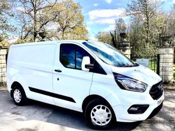 Ford Transit Custom 2.0 EcoBlue 130ps Low Roof Trend Van Panel Van Diesel White at Countryside Commercials (Yorkshire) Ltd Selby