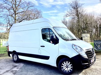 Vauxhall Movano 2.3 CDTi BiTurbo H3 Van 145ps Panel Van Diesel White at Countryside Commercials (Yorkshire) Ltd Selby