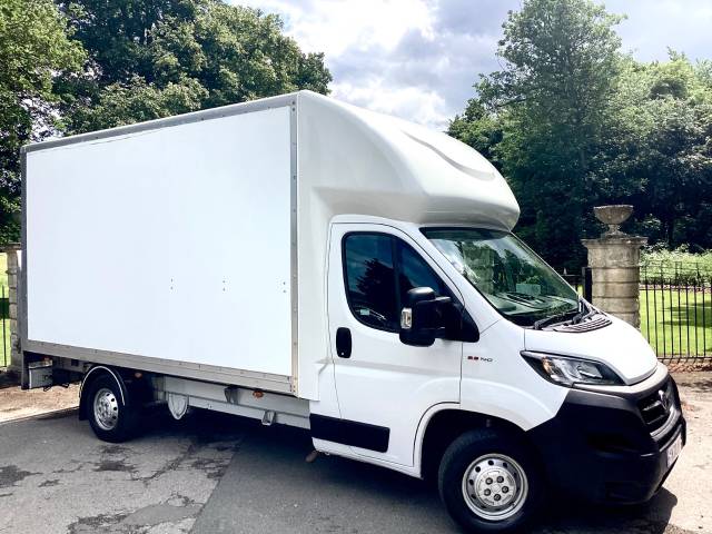 Fiat Ducato 2.3 Multijet Chassis Cab 140 Luton Van Diesel White