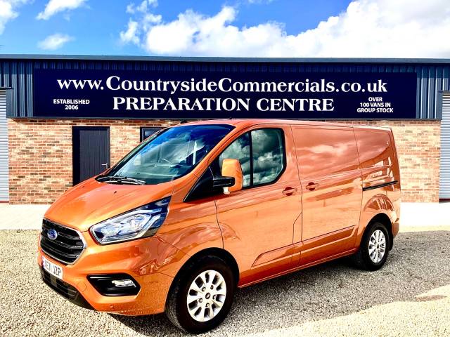 2021 Ford Transit Custom 2.0 EcoBlue 130ps Low Roof Limited Van