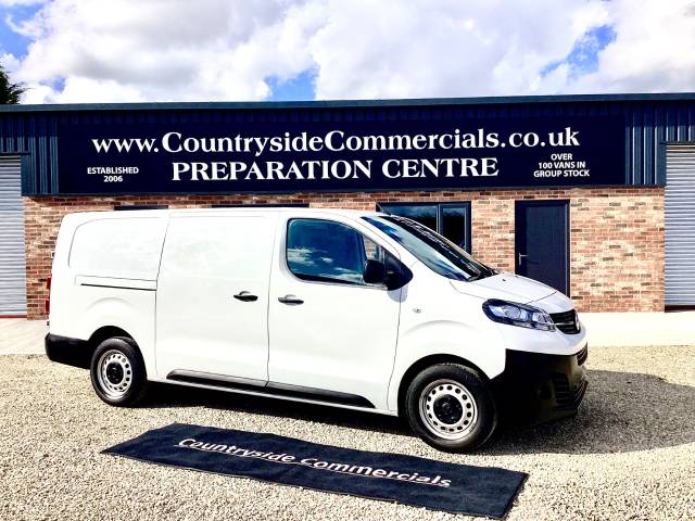 Vauxhall Vivaro 2900 1.5d 100PS Prime H1 Van Panel Van Diesel White