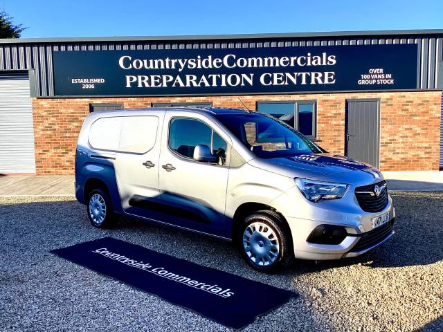 Vauxhall Combo Cargo 2300 1.5 Turbo D 100ps H1 Sportive Van Panel Van Diesel Grey