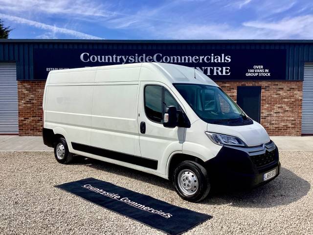 Citroen Relay 2.2 BlueHDi H2 Van 140ps Enterprise Panel Van Diesel White