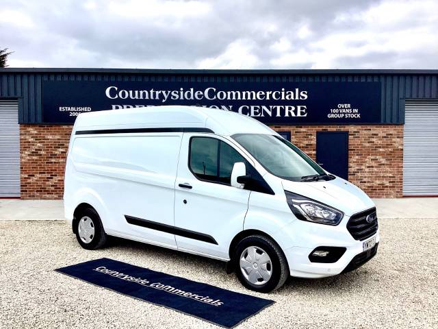 Ford Transit Custom 2.0 EcoBlue 130ps High Roof Trend Van Panel Van Diesel White