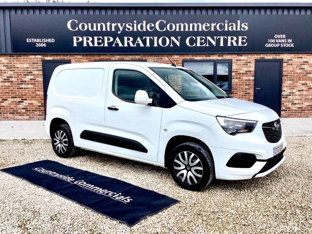 Vauxhall Combo Cargo 2300 1.5 Turbo D 100ps H1 Sportive Van Panel Van Diesel White