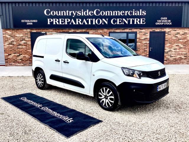 Peugeot Partner 1000 1.5 BlueHDi 100 Professional Van Panel Van Diesel White