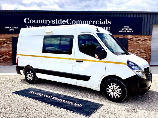Vauxhall Movano 2.3 Turbo D 135ps H2 Van Panel Van Diesel White