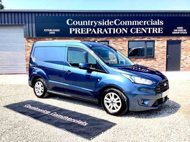 Ford Transit Connect 1.5 EcoBlue 120ps Limited Van Powershift Panel Van Diesel Blue