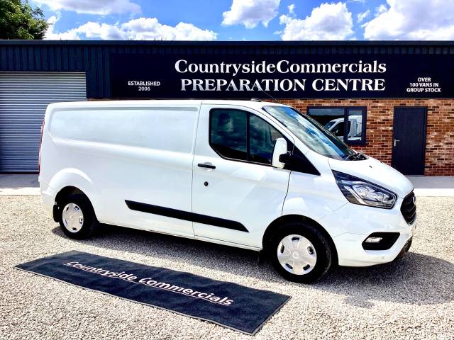 Ford Transit Custom 2.0 EcoBlue 105ps Low Roof Trend Van Panel Van Diesel White