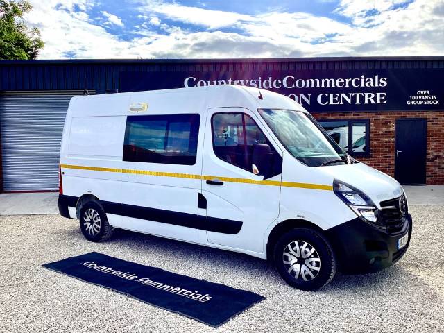 Vauxhall Movano 2.3 Turbo D 135ps H2 Van Panel Van Diesel White