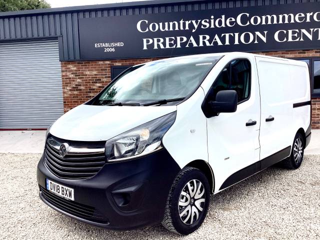 2018 Vauxhall Vivaro 2900 1.6CDTI 95PS H1 Van