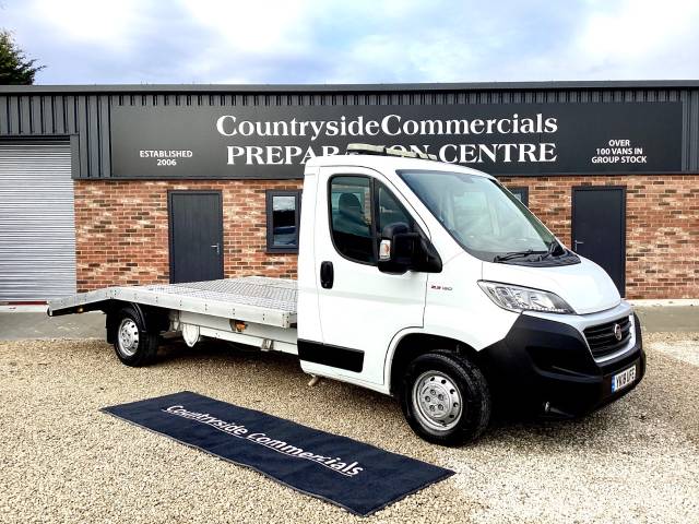Fiat Ducato 2.3 Multijet Chassis Cab 130 Luton Van Diesel White