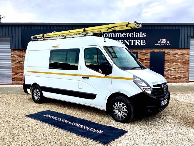 Vauxhall Movano 2.3 Turbo D 135ps H2 Van Panel Van Diesel White